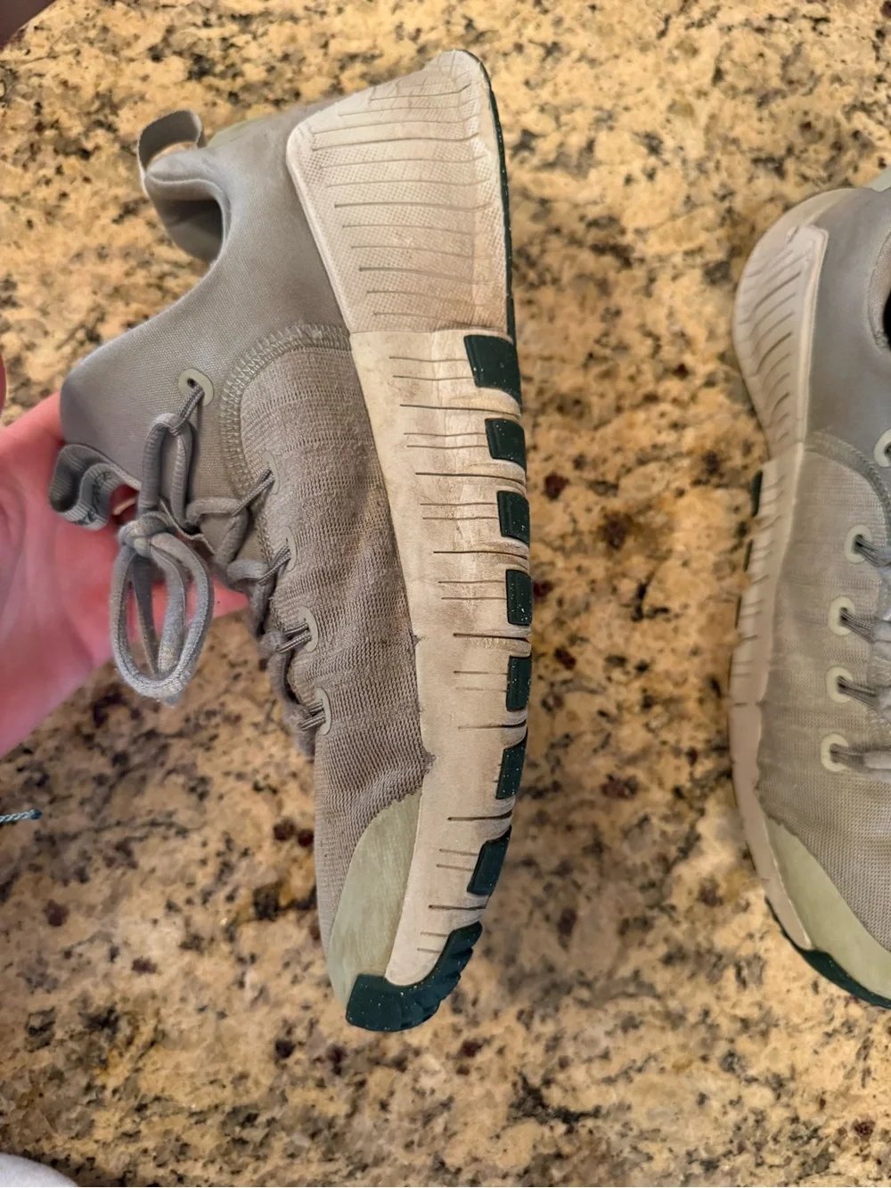 Nike free metcon 6 sage green size 10